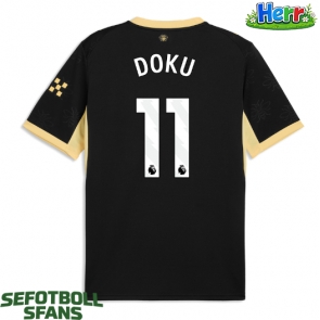 Manchester City Jeremy Doku #11 Bortatröja 2026-27 Kortärmad